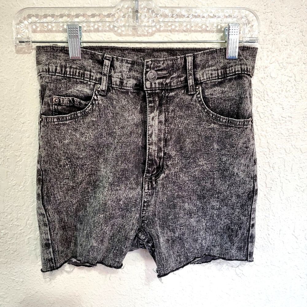 [ CHEAP MONDAY second skin cut off shorts ]